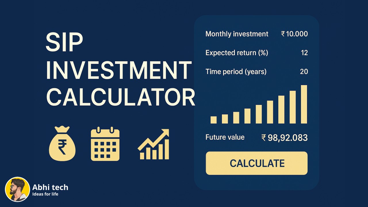 SIP Investment Calculator